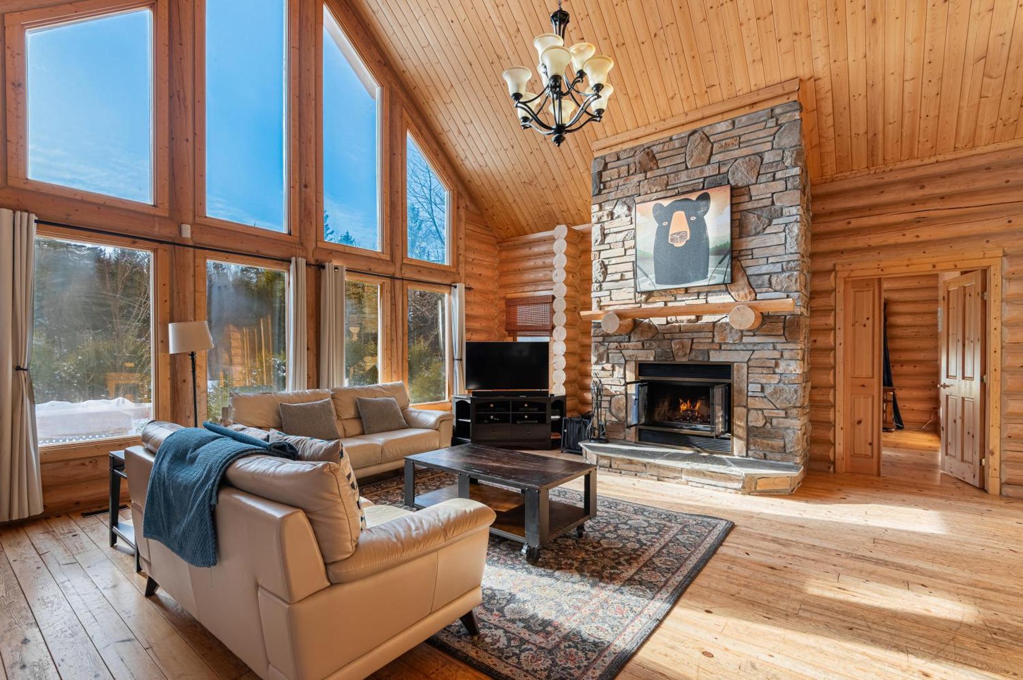 Fiddler Lake Resort Chalet 4 Cerf Mille-Isles ภายนอก รูปภาพ