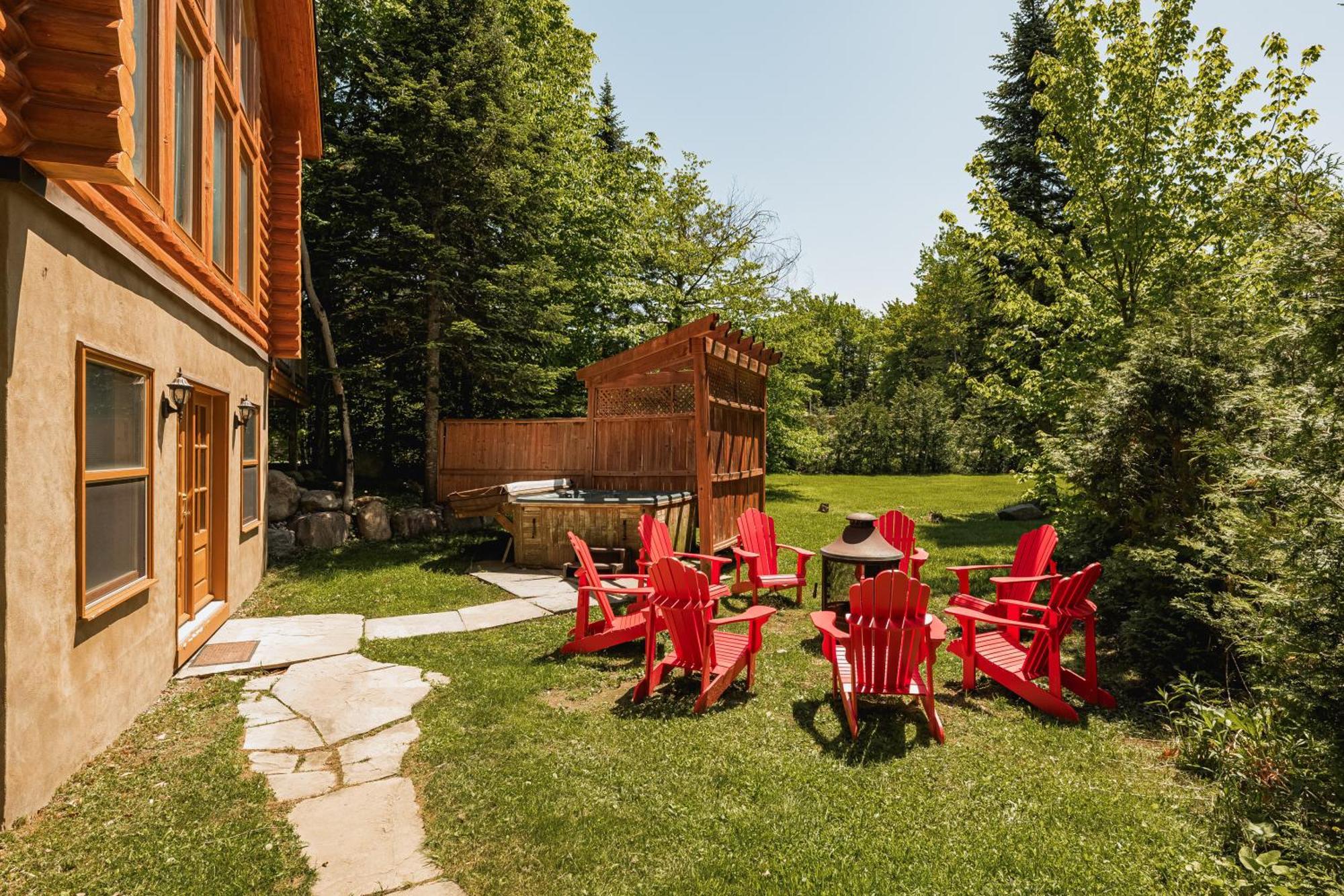 Fiddler Lake Resort Chalet 4 Cerf Mille-Isles ภายนอก รูปภาพ