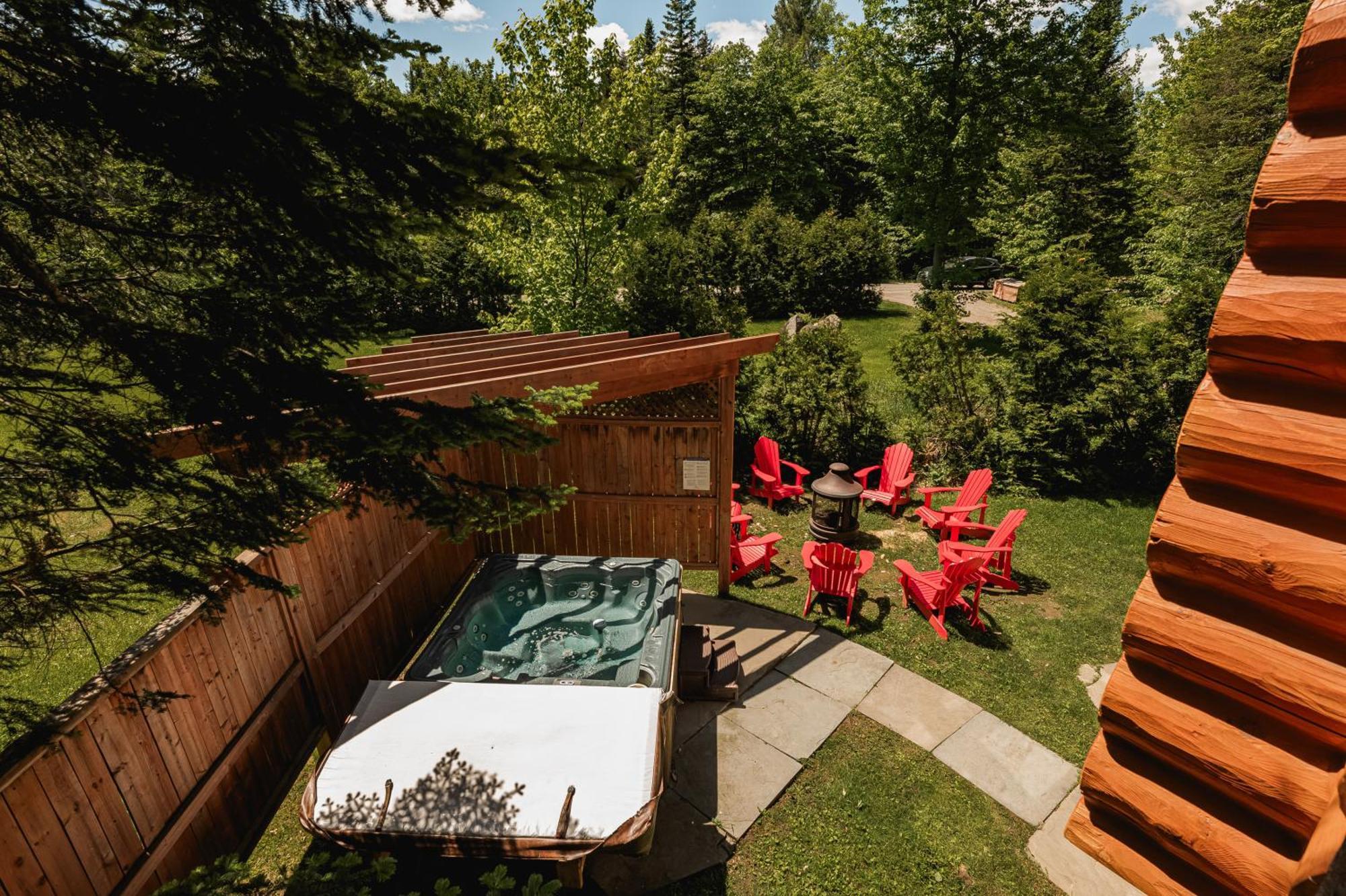 Fiddler Lake Resort Chalet 4 Cerf Mille-Isles ภายนอก รูปภาพ
