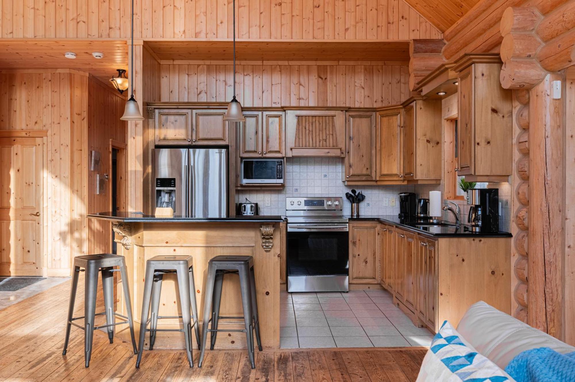 Fiddler Lake Resort Chalet 4 Cerf Mille-Isles ภายนอก รูปภาพ